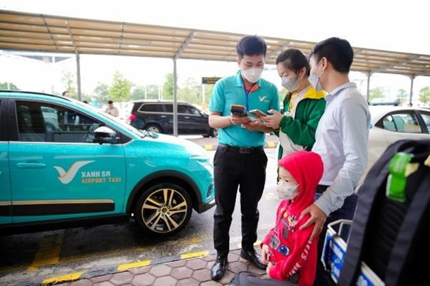 Xanh SM mở rộng dịch vụ taxi sân bay tới nhiều tỉnh, thành, thuê taxi theo giờ, đáp ứng nhu cầu đi lại trong kỳ nghỉ lễ 2/9