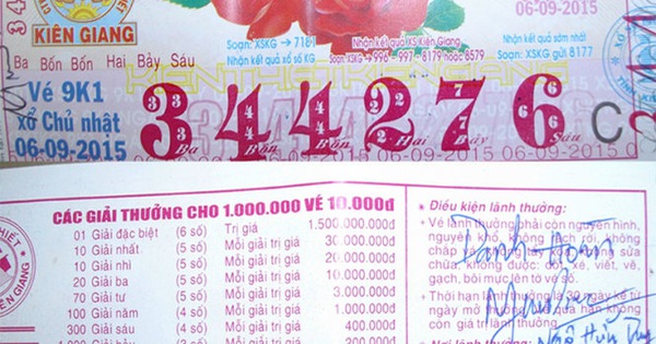 Bạn sẽ nhận được bao nhiêu tiền nếu trúng giải 4? Bạn có phải trả thuế không?