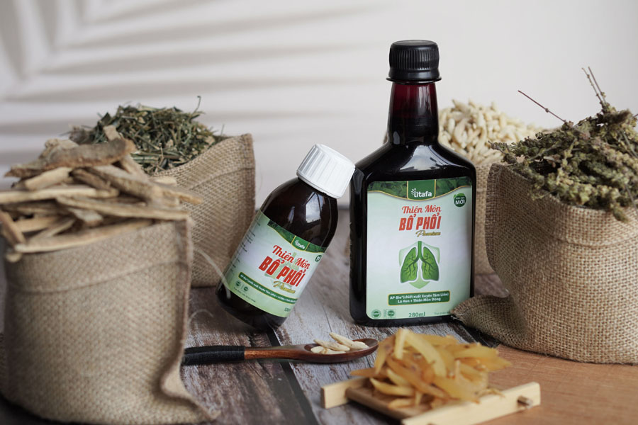 Thiên Môn Bồ Phối Cao Cấp được chế biến từ thảo dược thiên nhiên.
