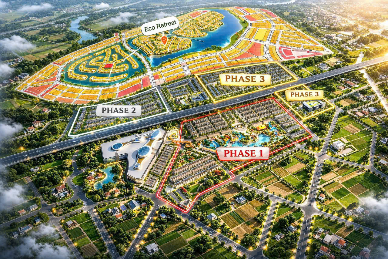 Mặt bằng chi tiết và kết nối ngoại khu Thanh Phú Centre Point